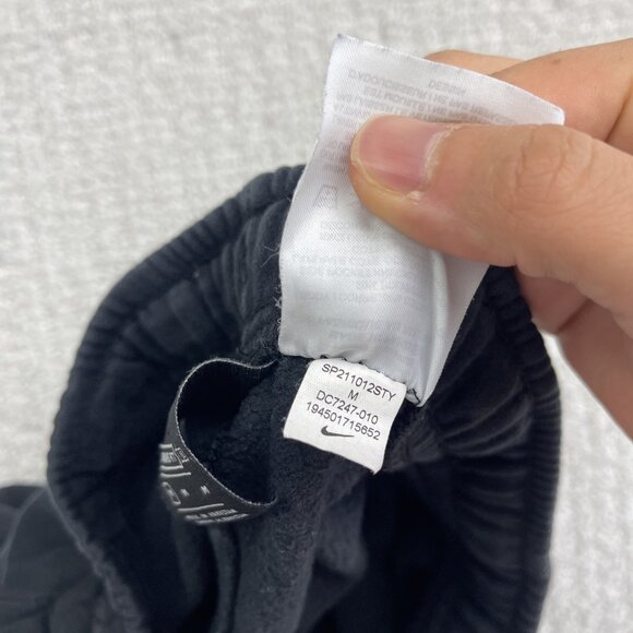 Nike Boy's Medium Just Do It Black Sportswear Fleece Shorts Training DC7247-010 - Picture 6 of 8